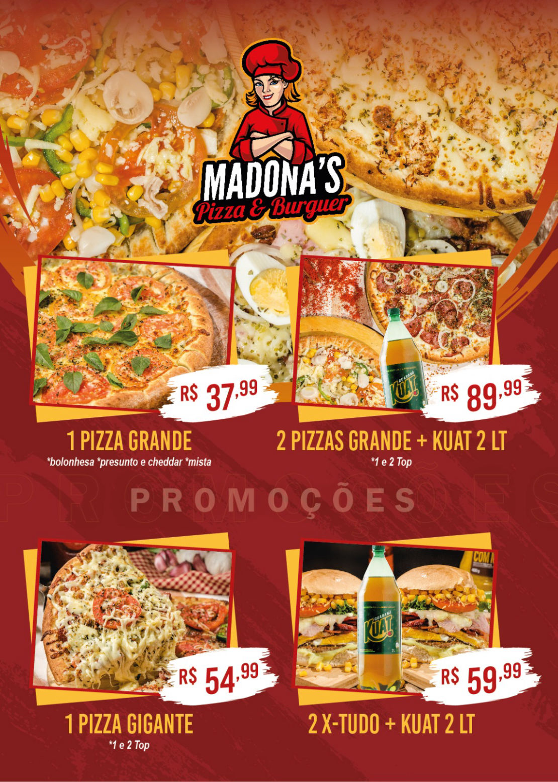 Madona's Pizzaria e Hamburgueria